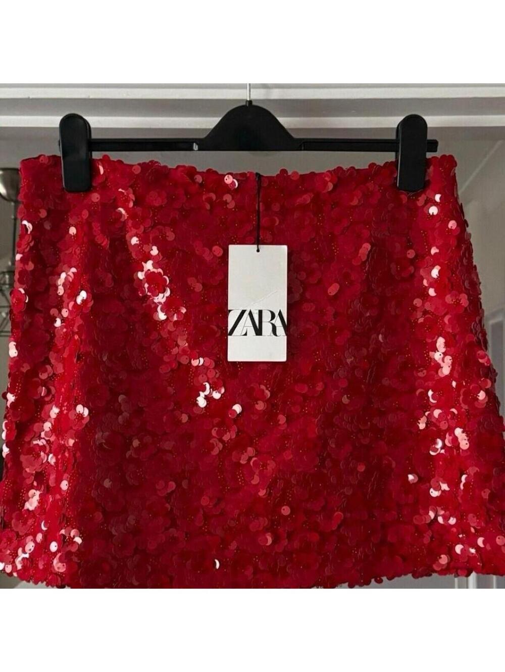 Zara Women's Red Skirt